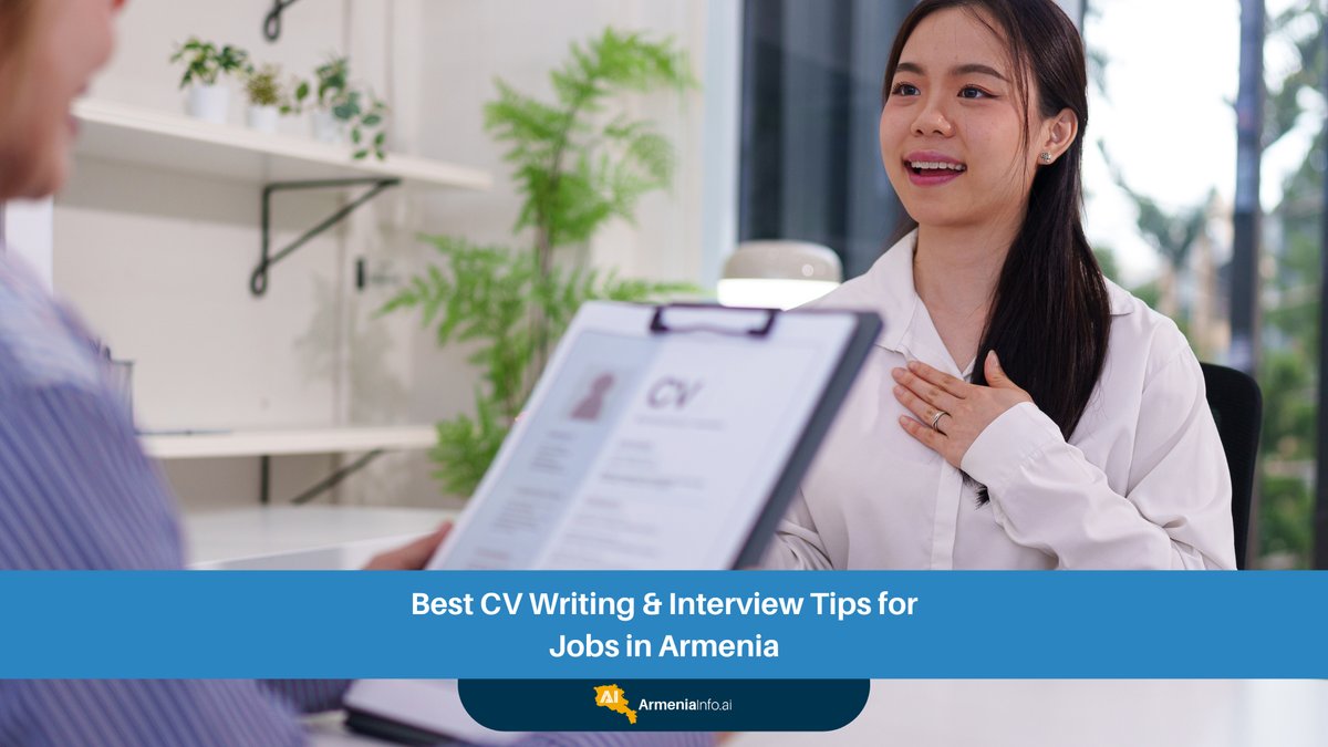 Mastering Your Job Search: Best CV Writing & Interview Tips for Jobs in Armenia