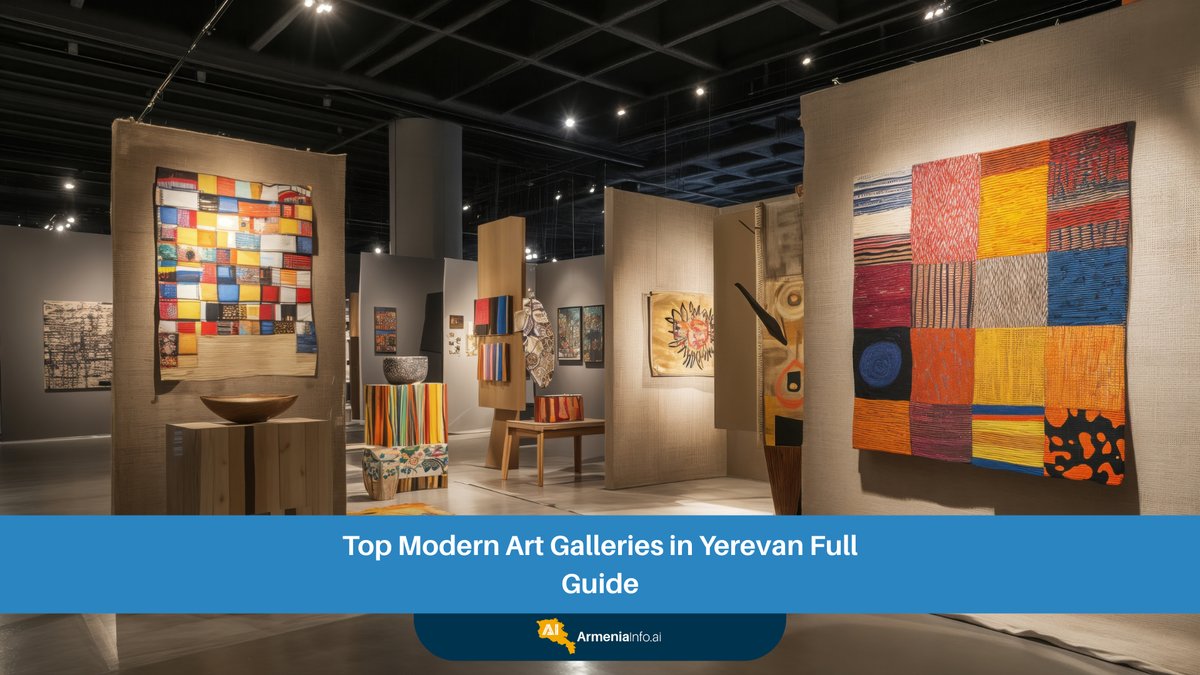 Top Modern Art Galleries in Yerevan: Your Full Guide to the Art Scene